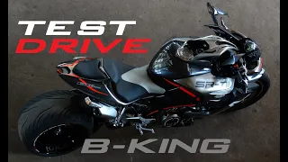 SUZUKI  B-KING  1340  Test  drive (summer 2021)