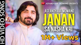 Asfandyar Momand New Songs 2022 | Janan Sa Nasha Kri | Official Video Song | Pashto Song 2022 Music