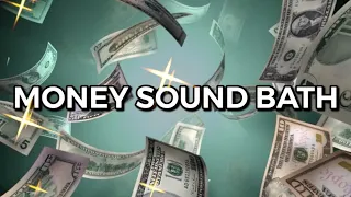 Money Sound bath! Music For Meditation And Manifestation!