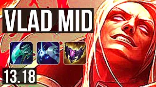 VLADIMIR vs CASSIOPEIA (MID) | 2.7M mastery, 3/1/8, 600+ games | EUW Grandmaster | 13.18