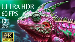 Special 2023 12K HDR 120FPS Dolby Vision 12K HDR 60fps CRYSTAL BLACK | Animals | Dolby Vision