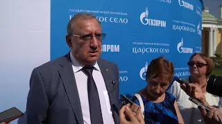 Пресс-тур в Личных покоях Екатерины II в Екатерининском дворце / 23.08.2022 г.