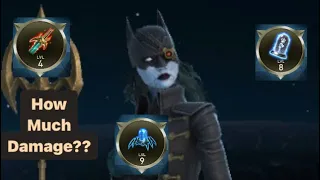 Moonblade with High Passive stats on Batwoman the Drowned, good idea? Injustice 2 Mobile