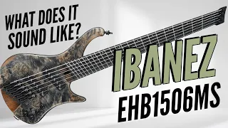 Ibanez EHB1506MS - What Does it Sound Like?