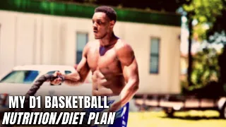 My D1 Basketball Nutrition/Diet Plan ** Full Plan Included**