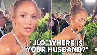 Jennifer Lopez Reacts To Question About Her DIVORCE From Ben Affleck