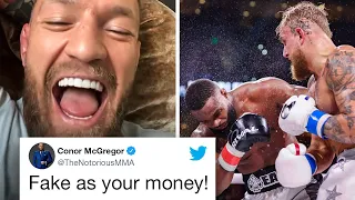 Pro Fighters REACT To Jake Paul Saying He'll Do MMA!