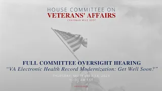 Full Committee Oversight Hearing