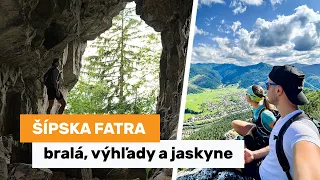 Šípska Fatra - Havran, Ostré, Hrdoš, Žaškovská jaskyňa - zážitková túra vo Veľkej Fatre