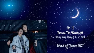 [ENG/PINYIN/CHI] Borrow The Moonlight (借月) - Wang Tian Yang (王天阳) Word of Honor OST Lyrics Video