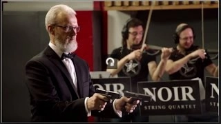 Firearm Symphony: Sharpshooter performs Beethoven dual wielding Glock