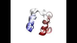 Six Microseconds of Protein Folding