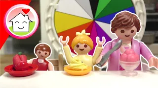 Playmobil Film Familie Hauser - Ein Tag eine Farbe - Geschichte mit Anna und Lena