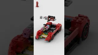 LEGO Honda Civic Type R FK2 🚘 Satisfying Building Animation #shorts