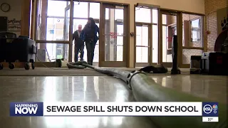 Sewage leak closes Bear River Middle School