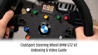 ClubSport Steering Wheel BMW GT2 V2 Unboxing & Video Guide