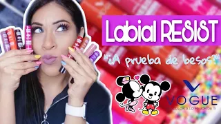 💋🥰 Labiales RESIST VOGUE | Reseña, demo y swatches | Al estilo de Andrea