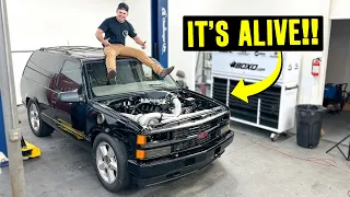 Over 1000 HP on Low boost! Zac’s Godzilla Swapped 2dr Tahoe Hits the Dyno