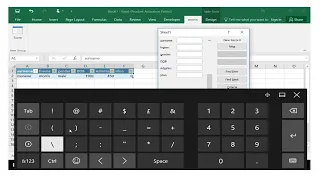 How to design data entry form in excel for easy entry of in excel