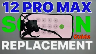 iPhone 12 Pro Max Screen Replacement Tutorial - Simple and Effective!