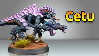 How to paint Hive Fleet Cetu - Tyranid Scheme