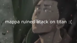 Mappa Ruined Attack On Titan Season 4