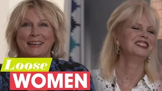 Jennifer Saunders And Joanna Lumley In Stitches At Janet Street-Porter! | Loose Women