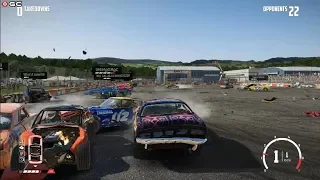Madman Stadium "Demolition Arena Car War Games" Wreckfest Pc Gameplay FHD