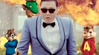 Alvin and the Chipmunks Gangnam Style