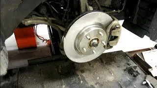 How to replace the front rotors and brake pads on 2007-2012 Nissan Altima Maxima Quest Sentra brakes