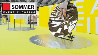 How to cut a circle in a carpet | Sommer Event Flooring