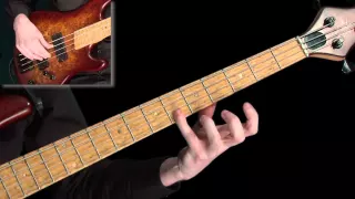 Learn Bass - 4 fret technical exercise