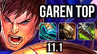 GAREN vs YONE (TOP) | 1600+ games, 7 solo kills, 22/5/15, 1.1M mastery, Godlike | BR Diamond | v11.1