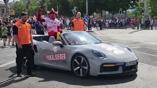 DFB Pokal 2022 Gewinner RB Leipzig - Siegesfeier City Leipzig