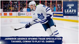 Previewing Toronto Maple Leafs vs. Sabres; Calle Jarnkrok's absence spawns trade speculation