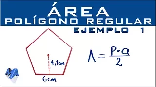 Area of ​​the regular polygon | knowing the size of the side and apothem