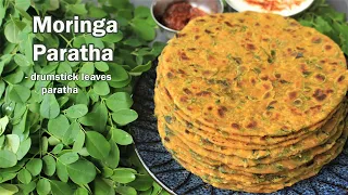 Moringa Paratha | Drumstick Leaves Paratha | Healthy moringa breakfast or lunch or dinner recipe