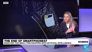 The end of smartphones? Make way for small pins equipped with artificial intelligence • FRANCE 24