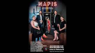 Sztuka teatralna "Napis" - reż. Piotr Urbaniak