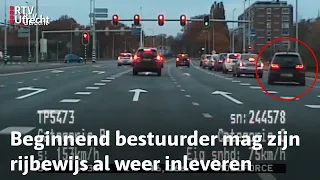 Verkeerspolitie achtervolgt een gevaarlijke bestuurder | RTV Utrecht