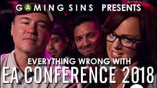 Everything Wrong With the EA Conference 2018 in 10 Minutes or Less | GamingSins