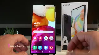 SAMSUNG A71 UNBOXING & PRISE EN MAINS