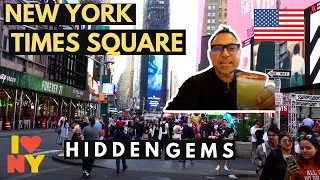 Hidden gems of Times Square, the heart of New York CIty! 🇺🇸