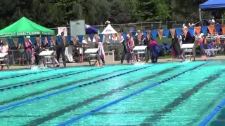 11 Years Old Diana - 100 Meter Freestyle 1st place