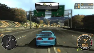 NFS Most Wanted!!! Driving my Toyota Supra