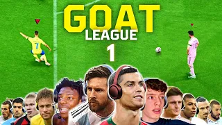 GOAT LEAGUE: Messi & Ronaldo play FIFA! (game 1)