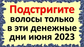 Подстригите волосы только в эти денежные дни июня 2023, придёт достаток и изобилие в жизнь