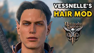 Vessnelle's Hair Collection - Baldur's Gate 3 Mod