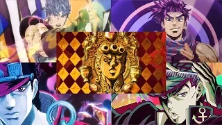 Jojo's Bizarre Adventure - All the Versions of all the Openings from Part 1-5