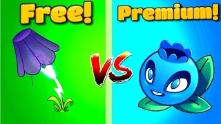 Plants vs Zombies 2 LIGHTNING REED Vs ELECTRIC BLUEBERRY -Primal Gameplay